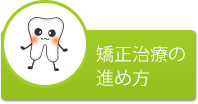 ボタン｜矯正治療の進め方