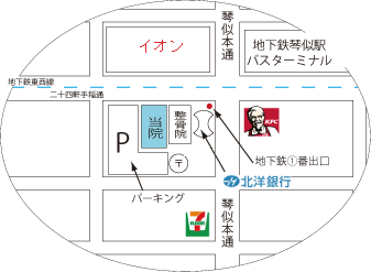 画像｜ユニ矯正歯科クリニック 詳細地図